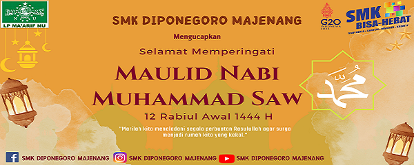 Selamat Memperingati Maulid Nabi Muhammad SAW 